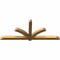 Ekena Millwork Redmond Rough Sawn Timber Gable Bracket, Western Red Cedar, 84"W x 35"H x 4"D x 4"F, 10/12 Pitch GBW084X35X0404RED00RWR - alternate 5